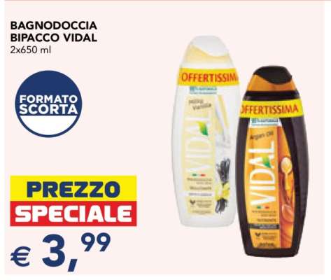 BAGNODOCCIA BIPACCO VIDAL