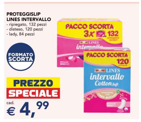 PROTEGGISLIP LINES INTERVALLO