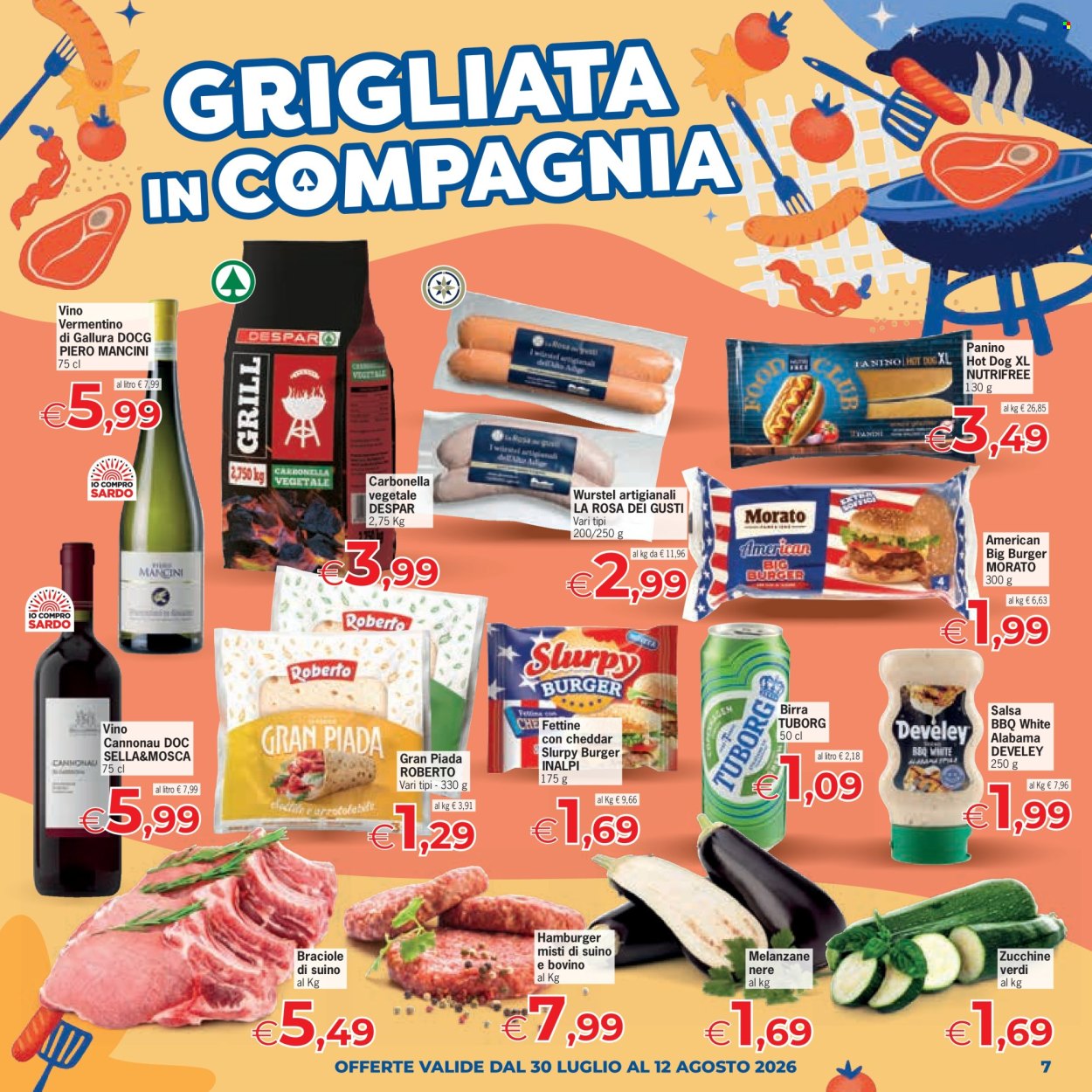 Volantino Despar - 30/7/2026 - 12/8/2026. Pagina 7