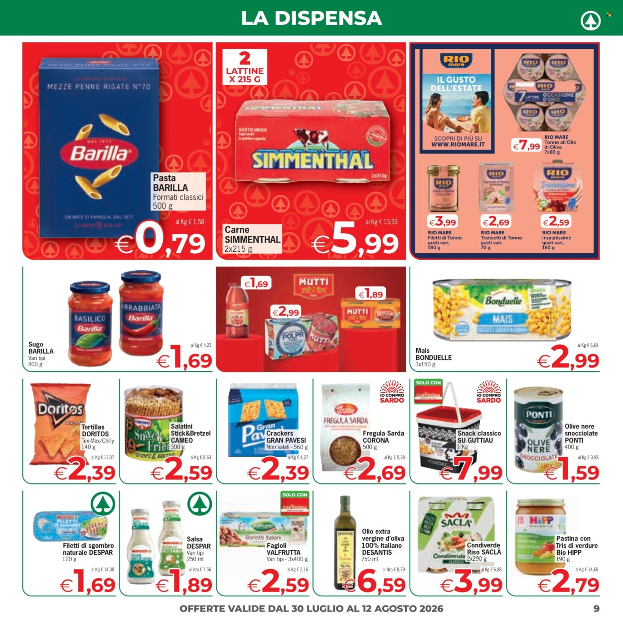 Volantino Despar - 30/7/2026 - 12/8/2026. Pagina 9