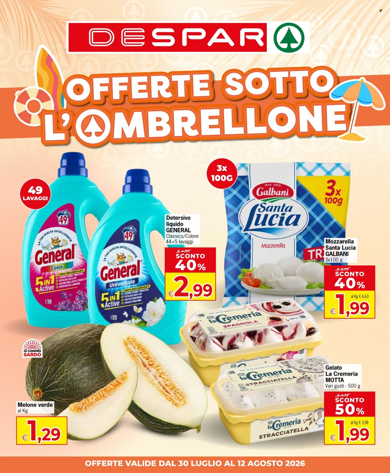 Volantino Despar - 30/7/2026 - 12/8/2026. Pagina 1