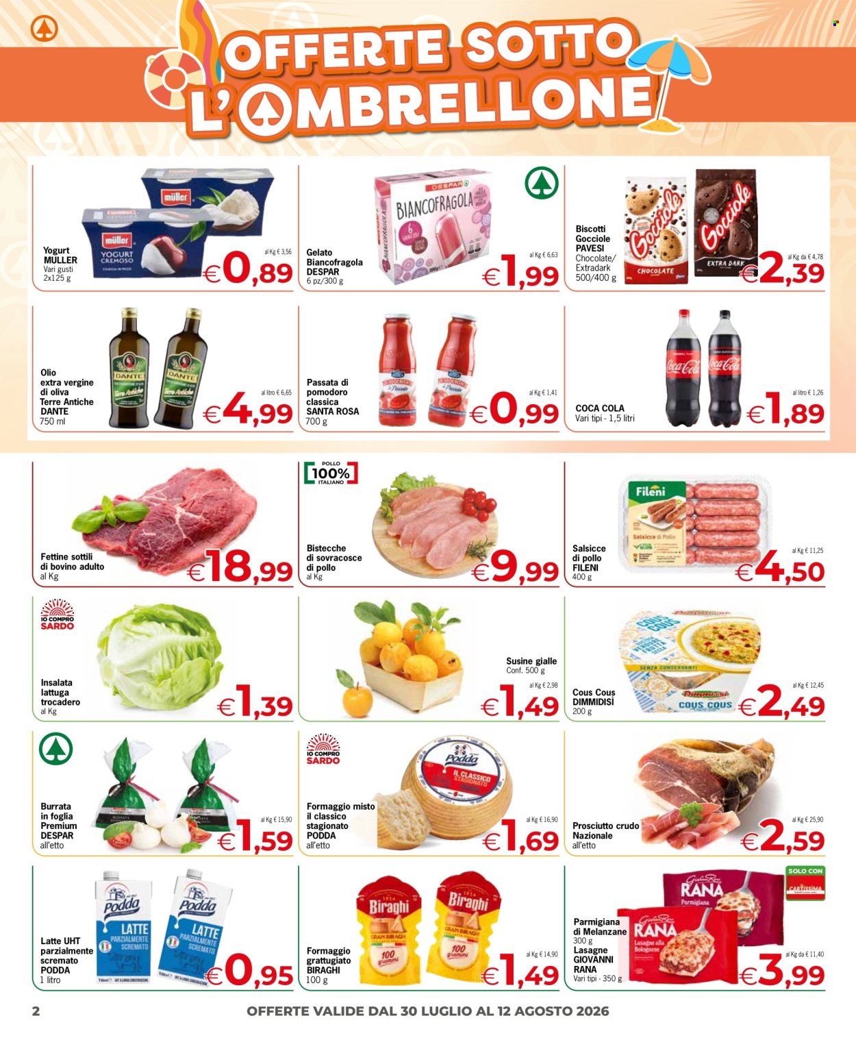 Volantino Despar - 30/7/2026 - 12/8/2026. Pagina 2