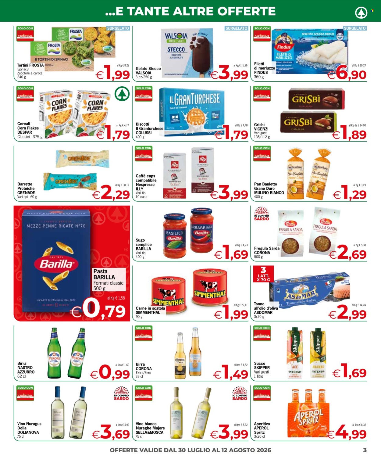 Volantino Despar - 30/7/2026 - 12/8/2026. Pagina 3