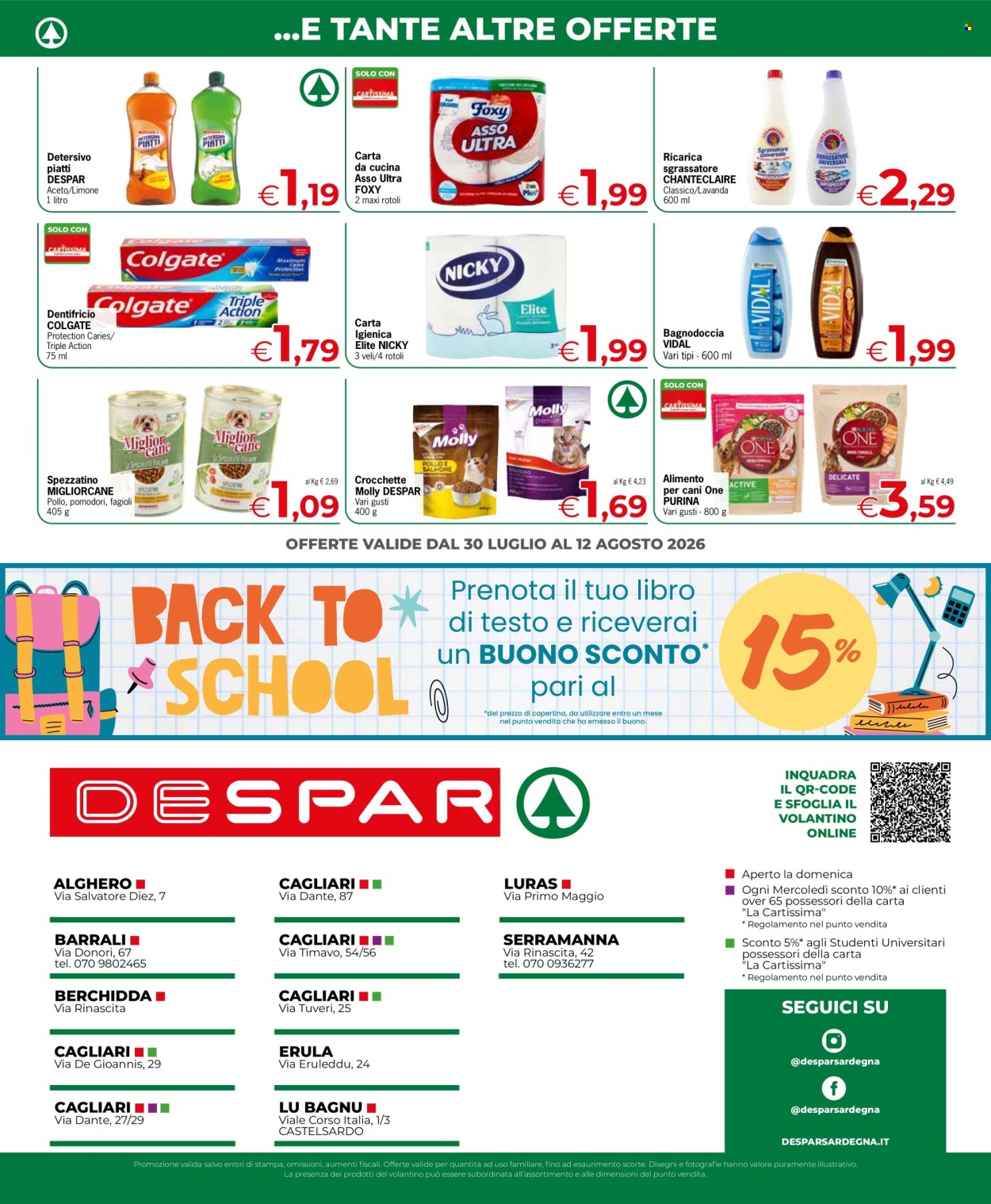 Volantino Despar - 30/7/2026 - 12/8/2026. Pagina 4