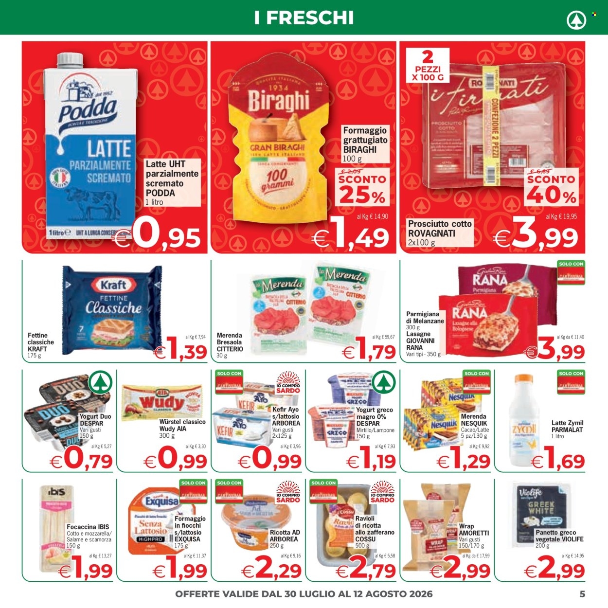 Volantino Eurospar - 30/7/2026 - 12/8/2026. Pagina 5