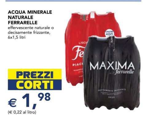Acqua Minerale Naturale Ferrarelle