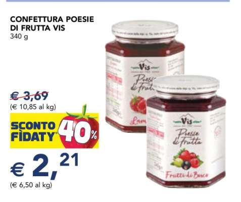 CONFETTURA POESIE DI FRUTTA VIS