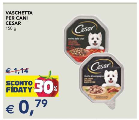 Vaschetta per Cani Cesar