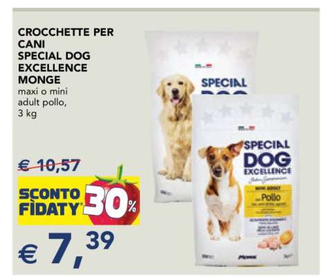 CROCCHETTE PER CANI SPECIAL DOG EXCELLENCE MONGE