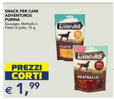 Snack per Cani Adventuros Purina