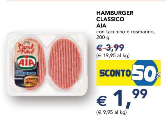 HAMBURGER CLASSICO AIA