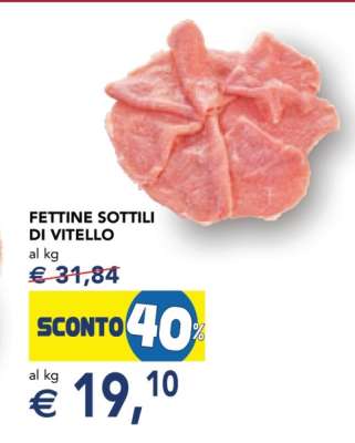 Fettine Sottili di Vitello