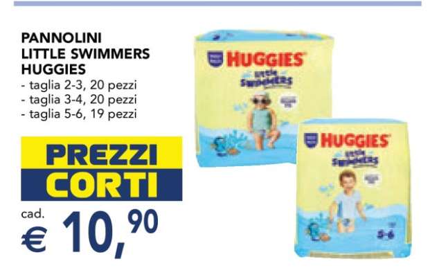 Pannolini Little Swimmers HUGGIES