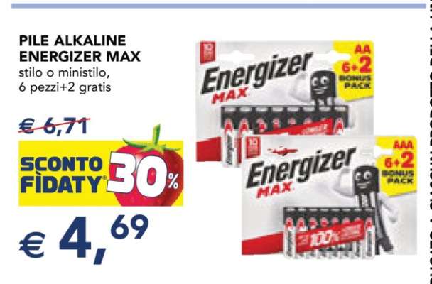 PILE ALKALINE ENERGIZER MAX