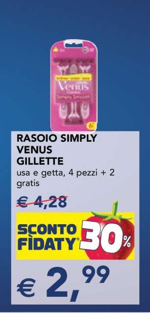 RASOIO SIMPLY VENUS GILLETTE