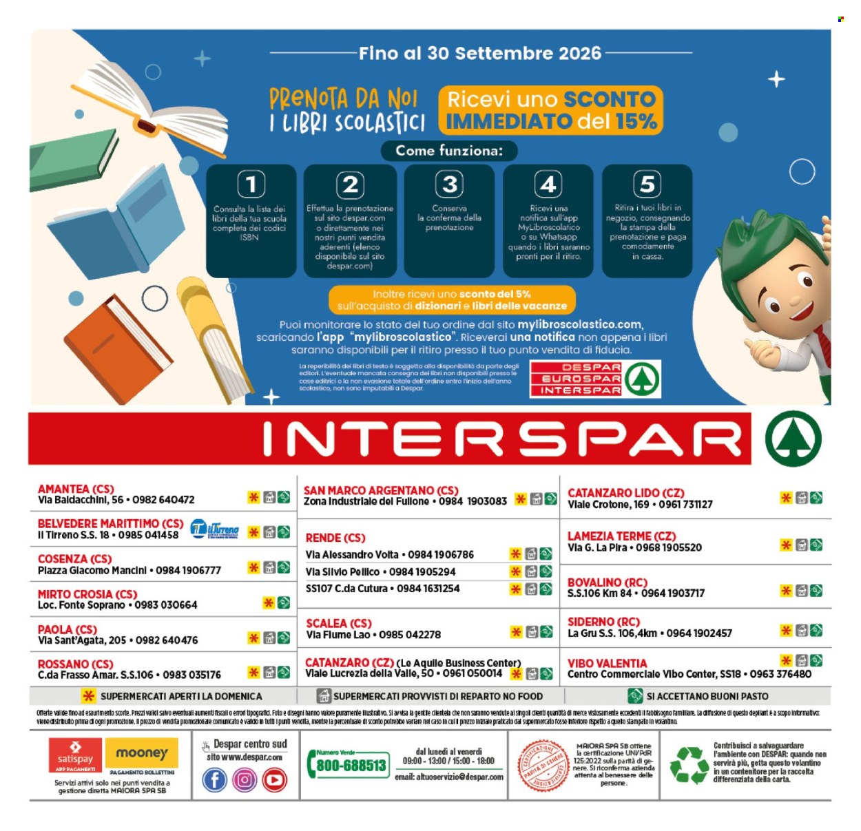 Volantino Interspar - 30/7/2026 - 9/8/2026. Pagina 35