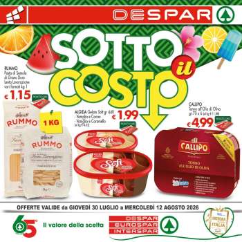 Volantino Interspar - 30/7/2026 - 12/8/2026.