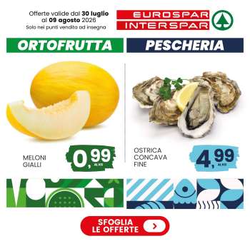 Volantino Interspar - 30/7/2026 - 9/8/2026.