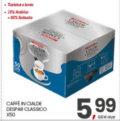 CAFFÈ IN CIALDE DESPAR CLASSICO X50