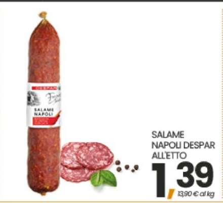 SALAME NAPOLI DESPAR ALLETTO