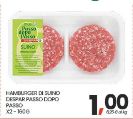 Hamburger Di Suino