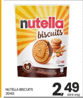NUTELLA BISCUITS