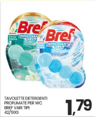 TAVOLETTE DETERGENTI PROFUMATE PER WC