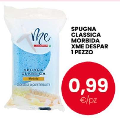 SPUGNA CLASSICA MORBIDA XME DESPAR