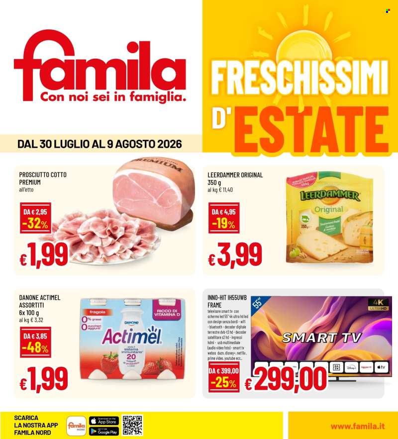 Volantino Famila - 30/7/2026 - 9/8/2026.