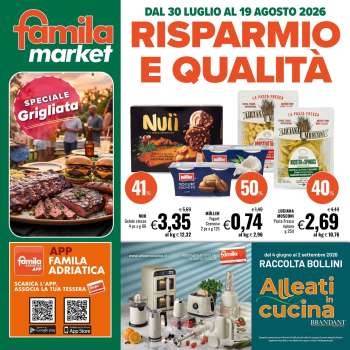 Volantino Famila - 30/7/2026 - 19/8/2026.