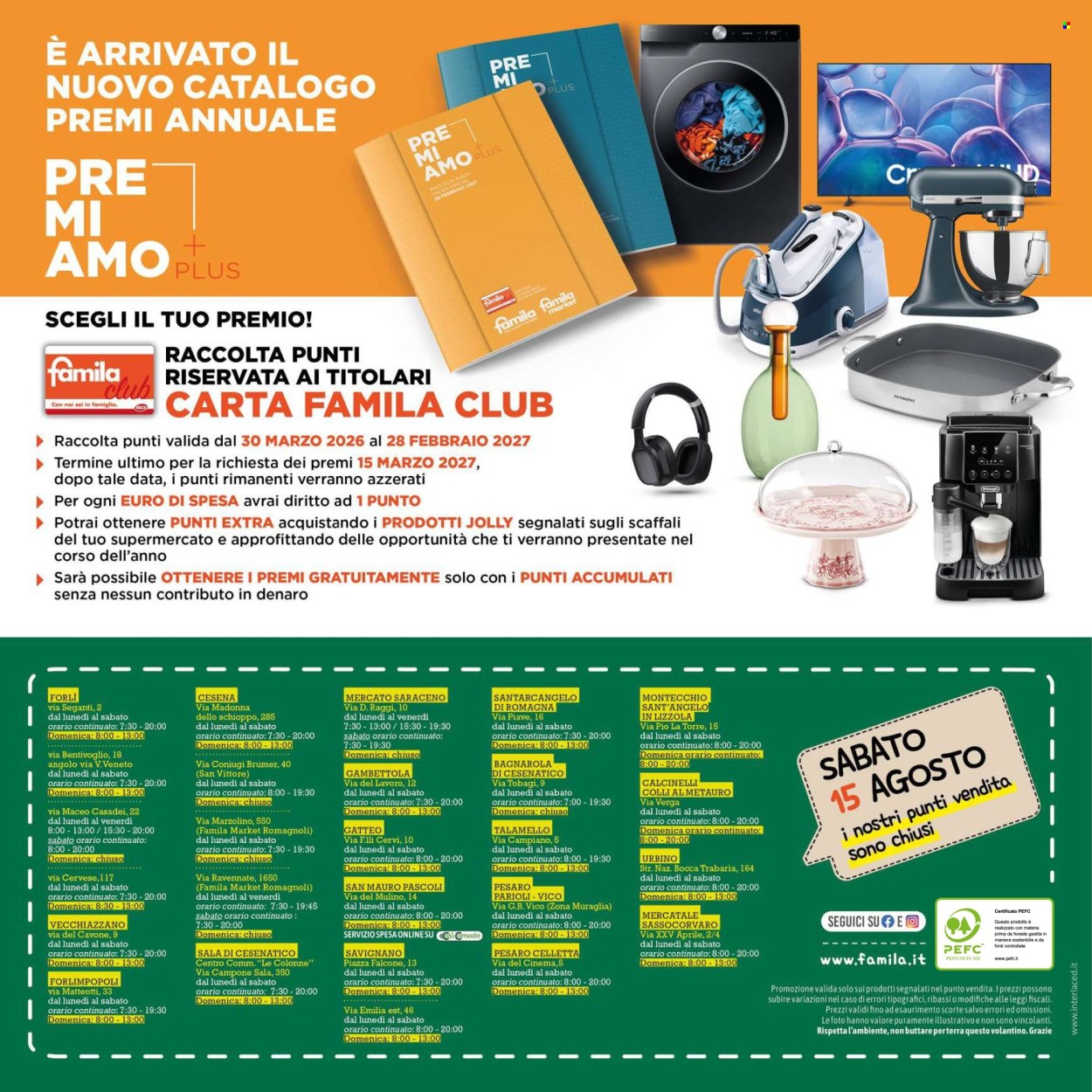 Volantino Famila - 30/7/2026 - 19/8/2026. Pagina 20