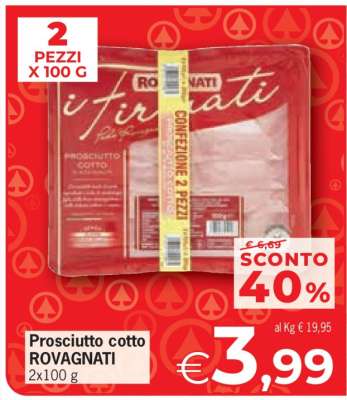 Prosciutto cotto
