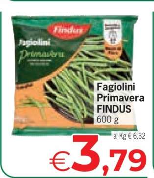 Fagiolini Primavera Findus
