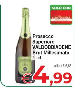 Prosecco Superiore VALDOBBIADENE Brut Millesimato