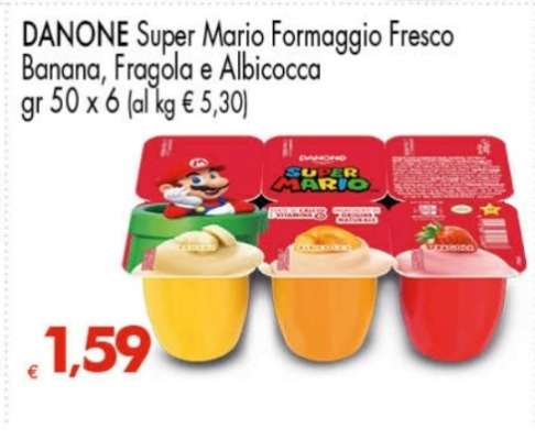 DANONE Super Mario Formaggio Fresco