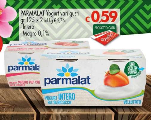 PARMALAT Yogurt vari gusti