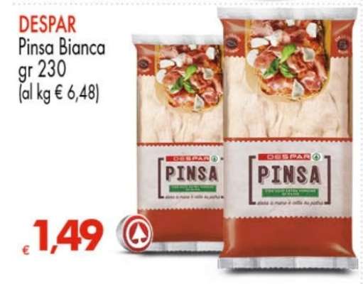 DESPAR Pinsa Bianca