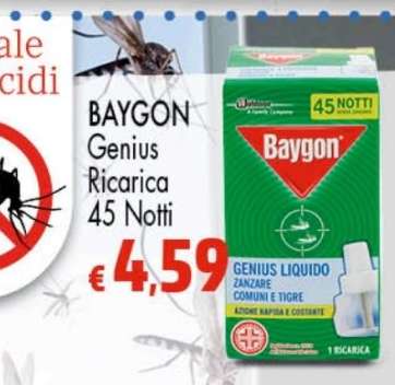 BAYGON Genius Ricarica 45 Notti