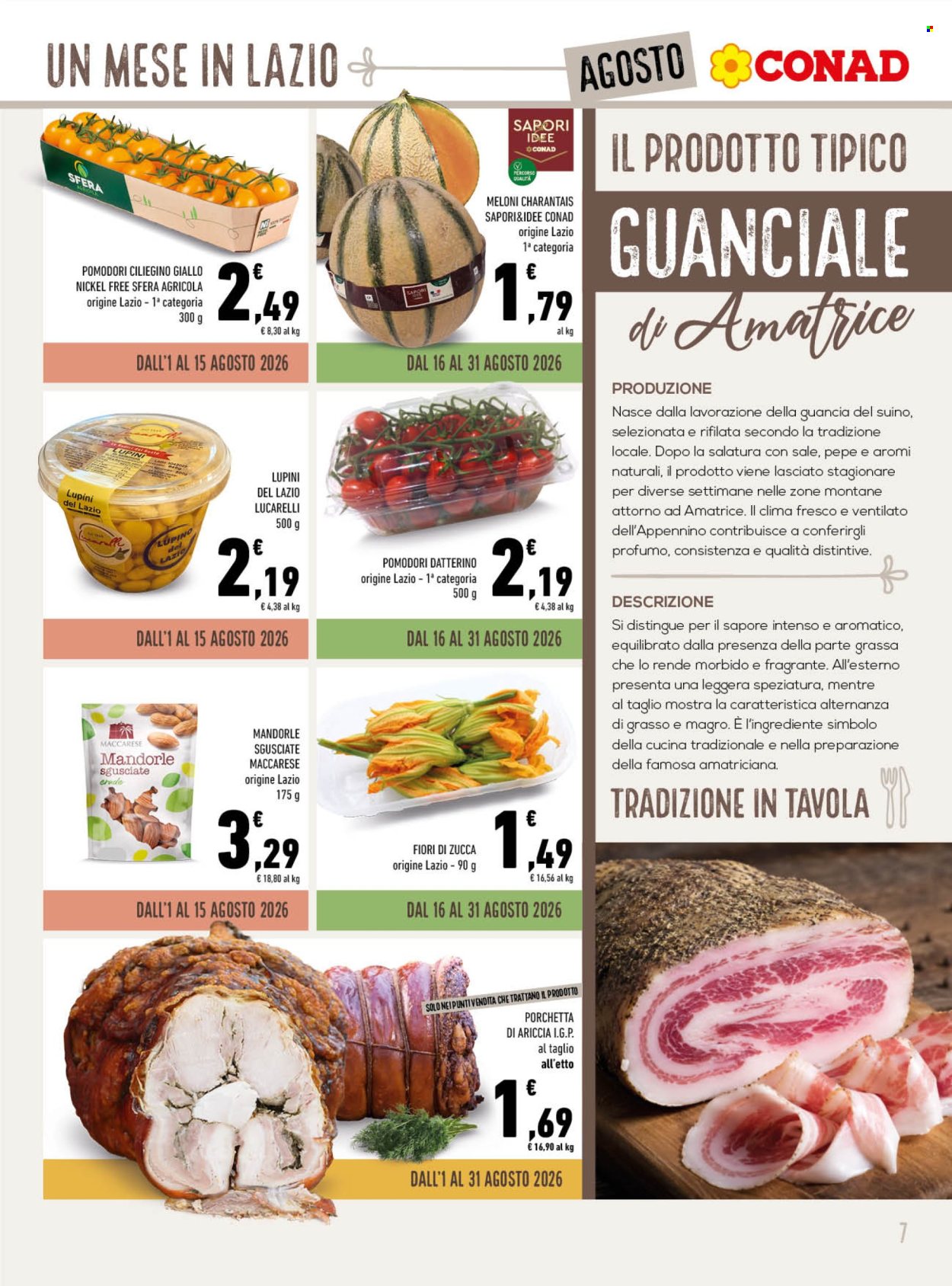 Leták Conad - 1.8.2026 - 31.8.2026. Strana 7