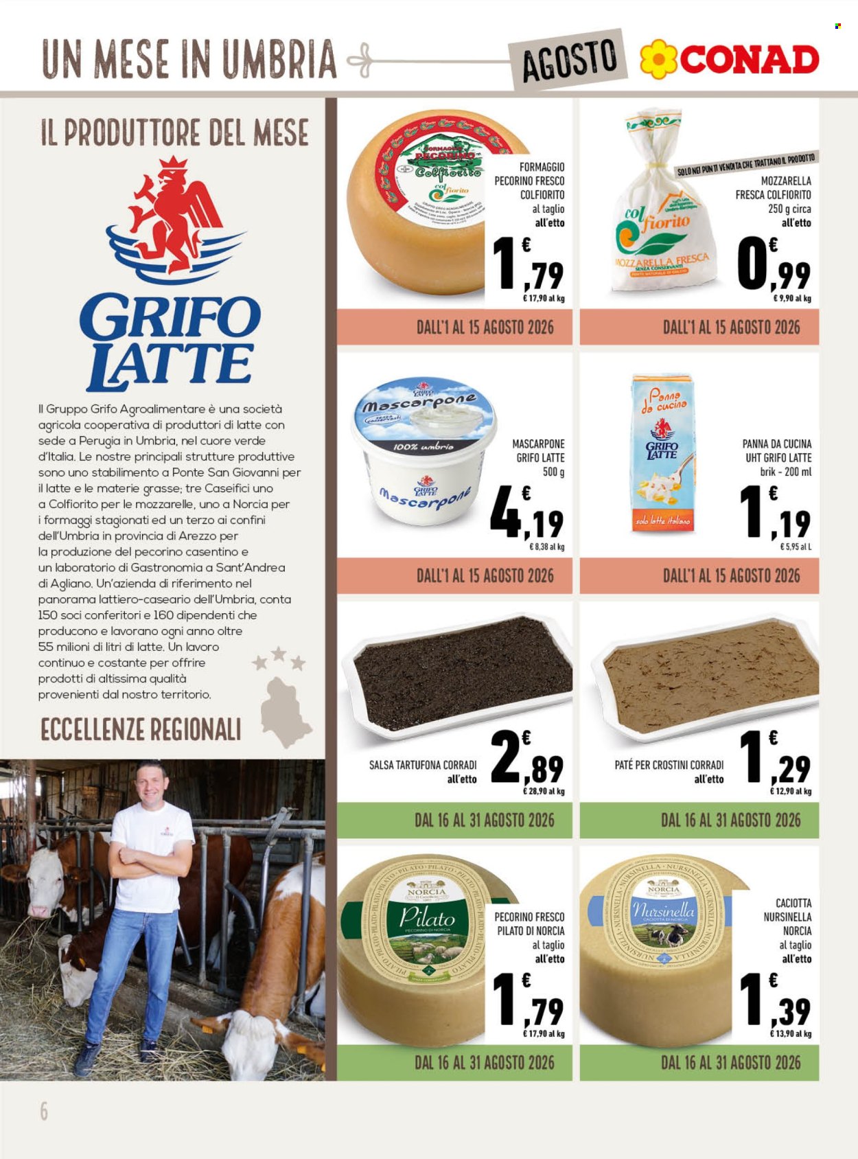 Volantino Conad - 1/8/2026 - 31/8/2026. Pagina 6
