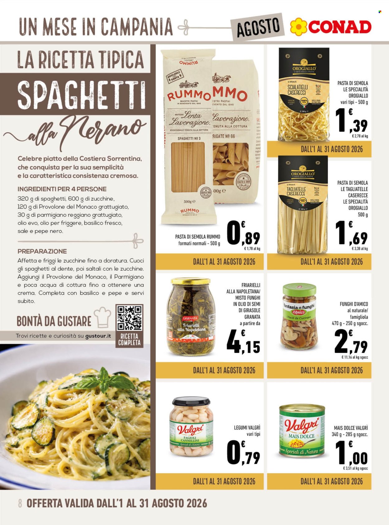 Volantino Conad - 1/8/2026 - 31/8/2026. Pagina 8