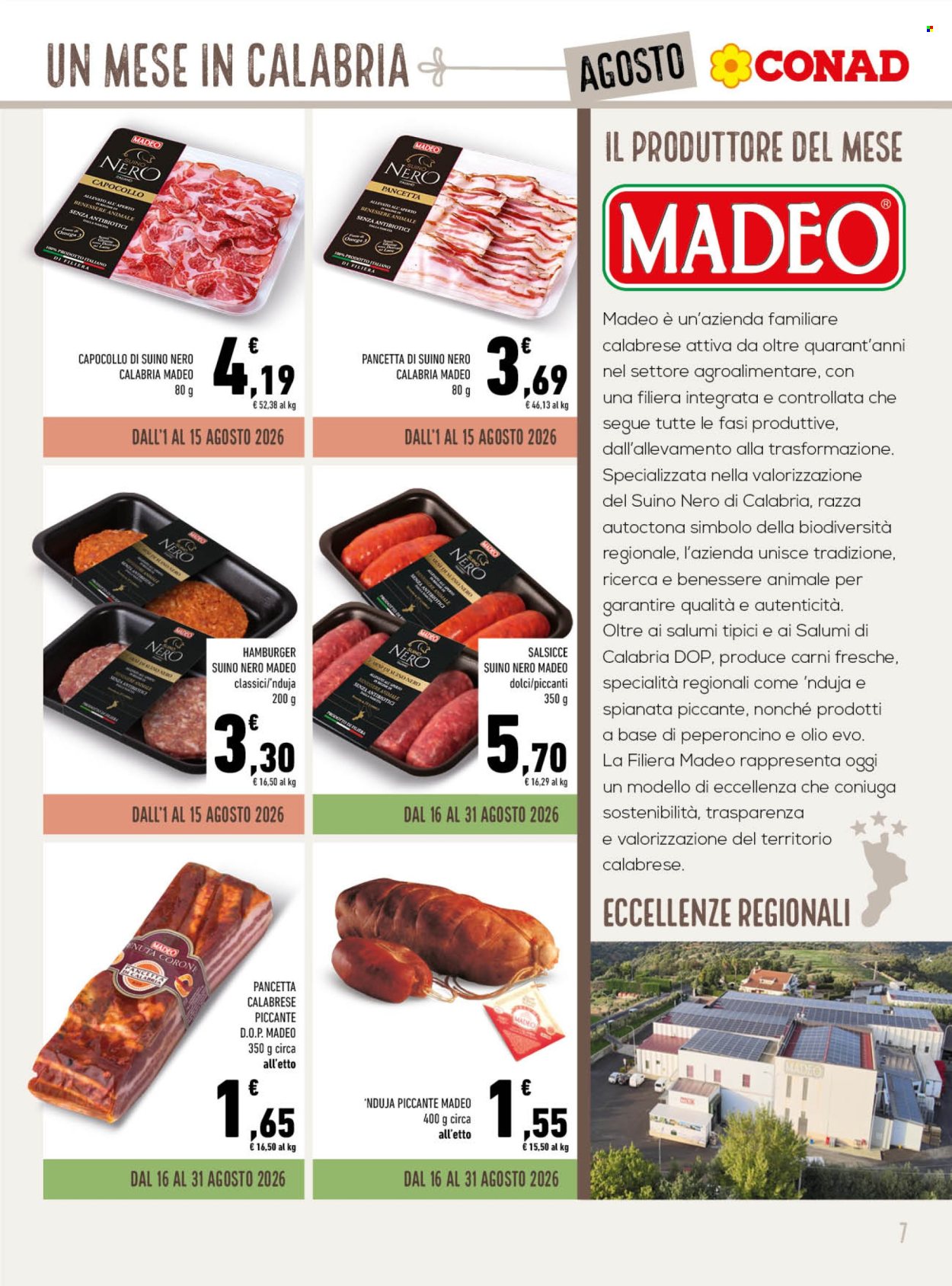 Leták Conad - 1.8.2026 - 31.8.2026. Strana 7