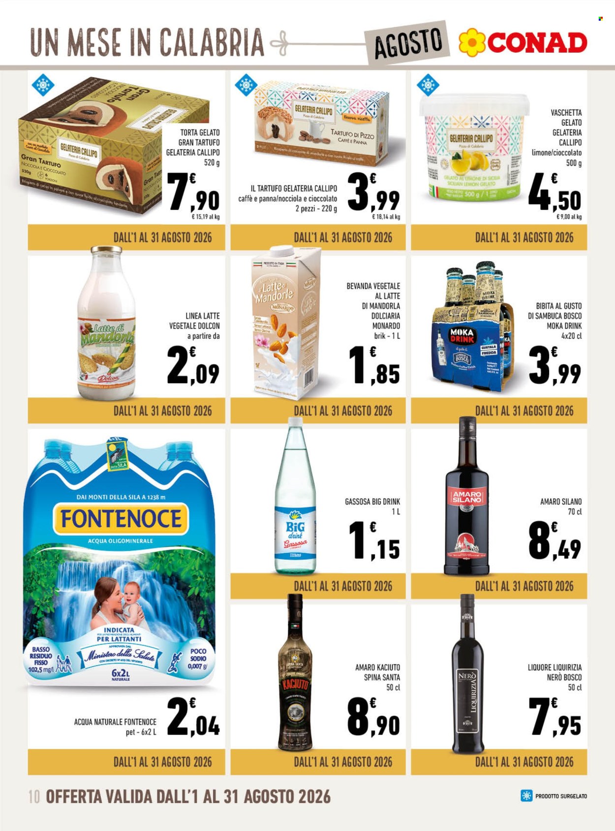 Volantino Conad - 1/8/2026 - 31/8/2026. Pagina 10