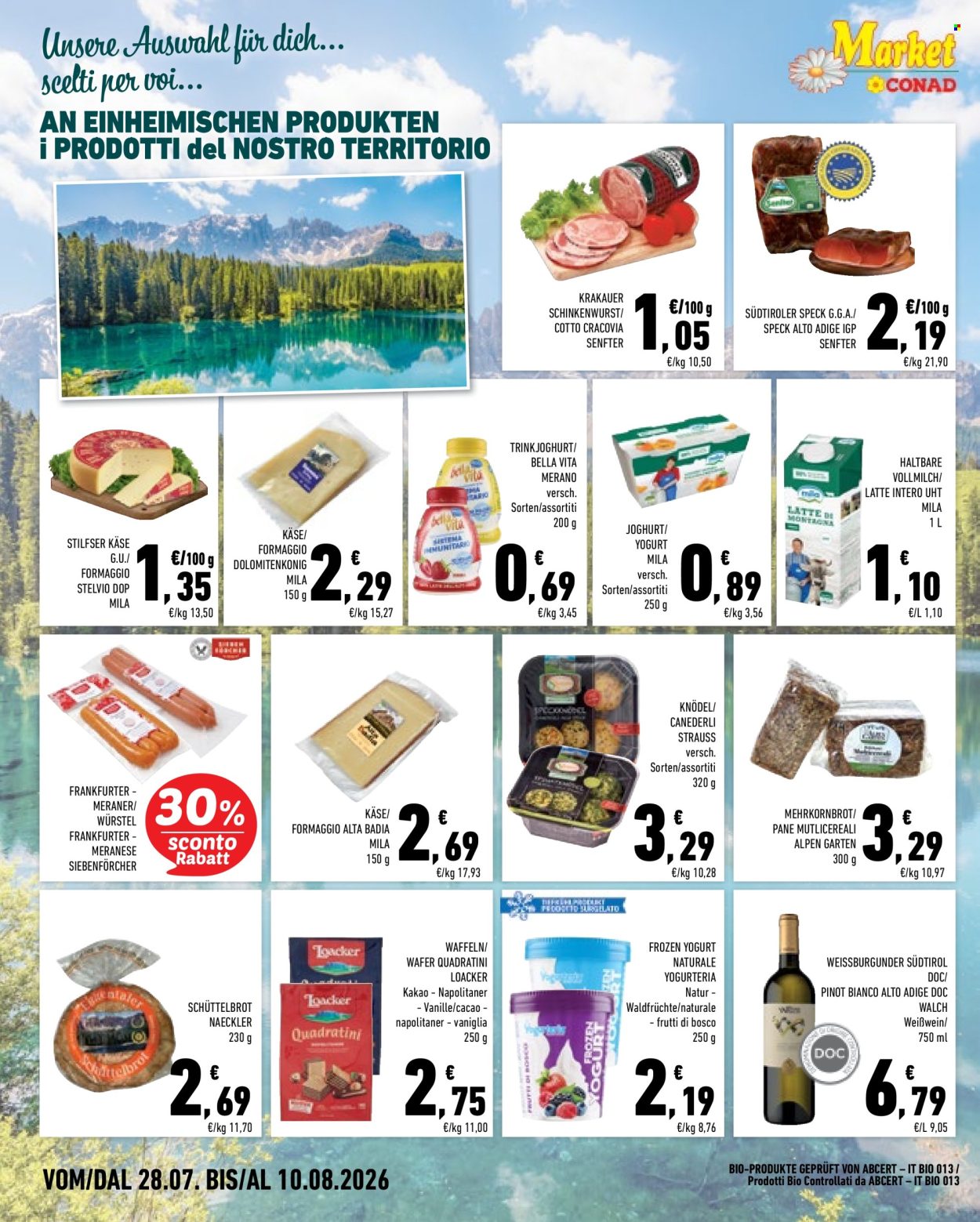 Volantino Market Conad - 28/7/2026 - 10/8/2026. Pagina 4