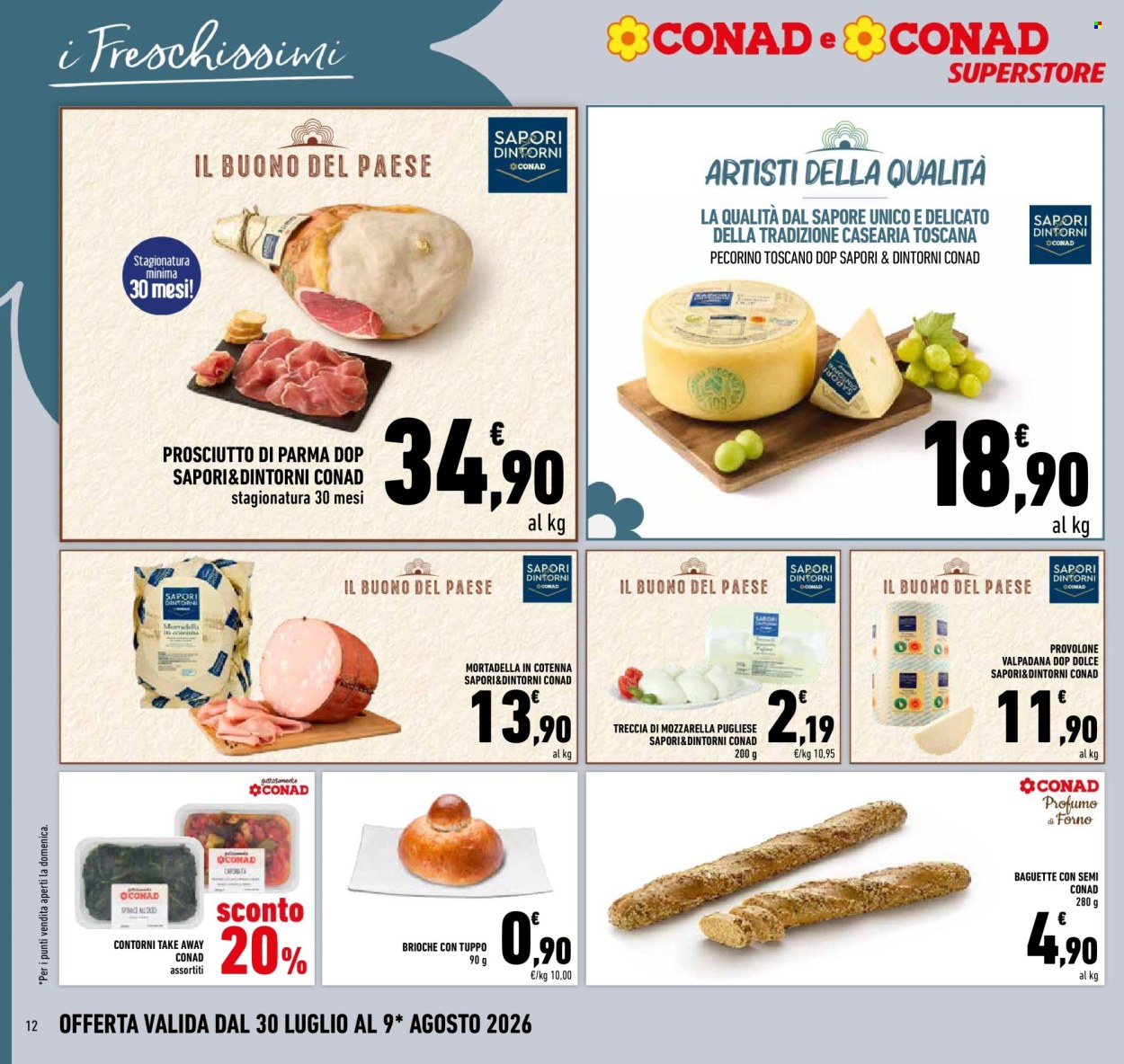 Volantino Conad Superstore - 30/7/2026 - 9/8/2026. Pagina 12