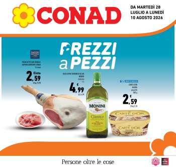 Volantino Conad - 28/7/2026 - 10/8/2026.