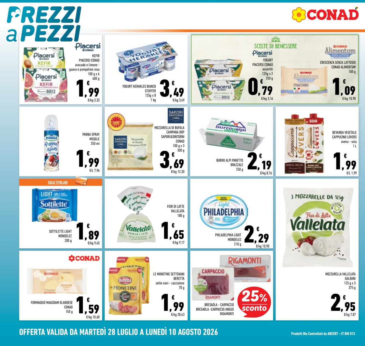 Volantino Conad - 28/7/2026 - 10/8/2026. Pagina 10