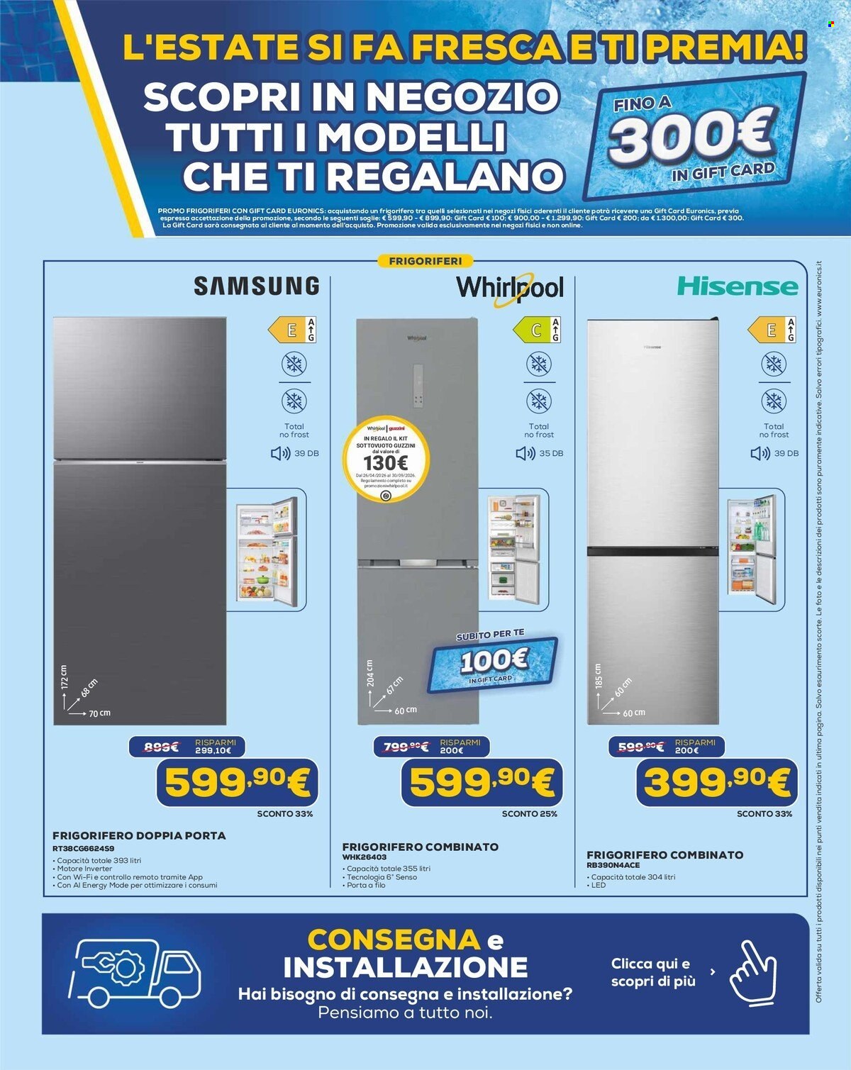 Volantino Euronics - 30/7/2026 - 19/8/2026. Pagina 13