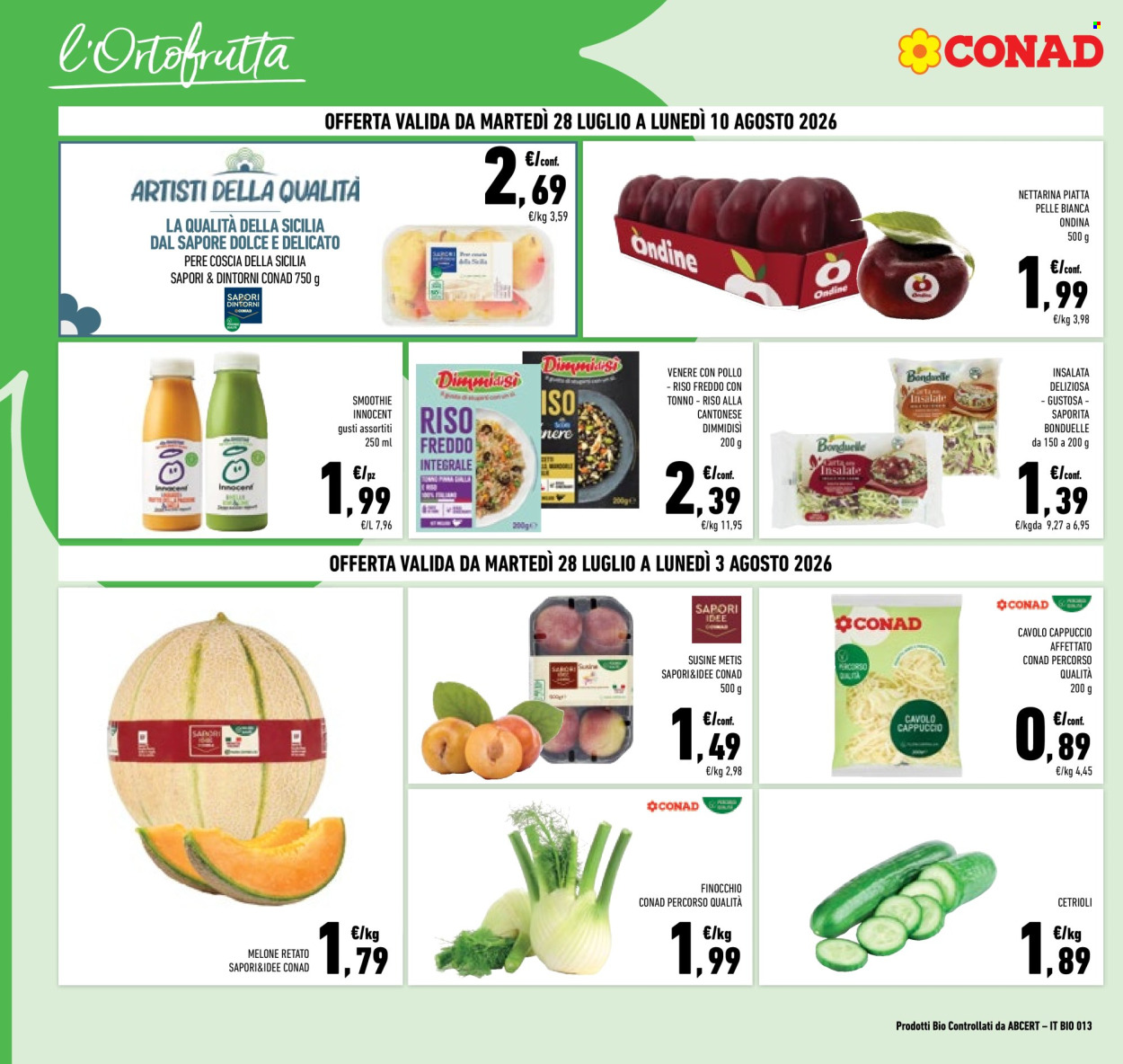 Volantino Conad - 28/7/2026 - 10/8/2026. Pagina 2