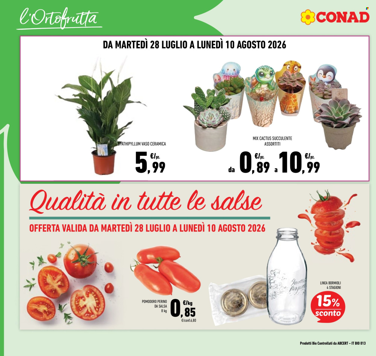 Volantino Conad - 28/7/2026 - 10/8/2026. Pagina 4